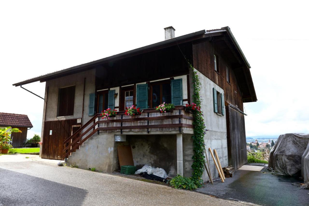 Ferienwohnung Hof Oberprehl Murten Exterior foto