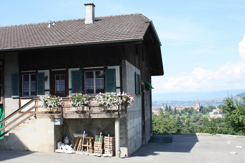 Ferienwohnung Hof Oberprehl Murten Exterior foto